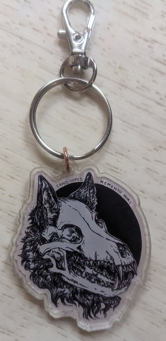 Canis Lupus Keychain