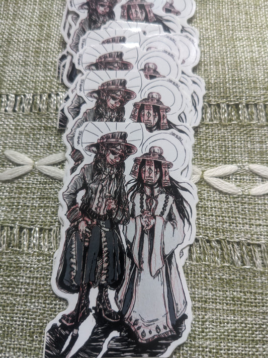 Vampire & Jiangshi Sticker