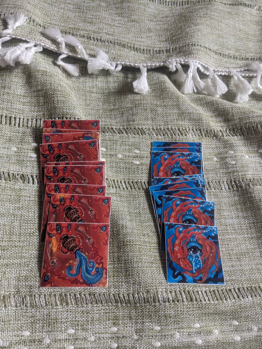 Aquarius Eyes Sticker