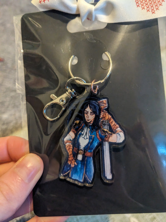 Caitlyn (Arcane) Keychain