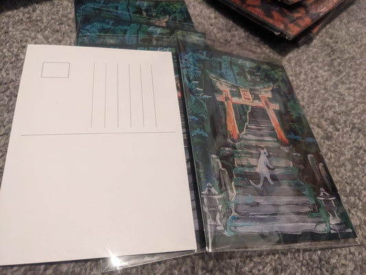 Into the Light Postcard