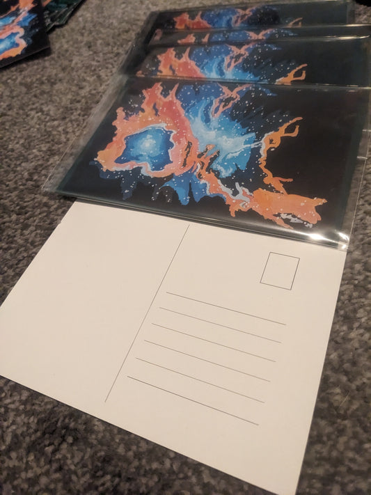 Orion Nebula Postcard