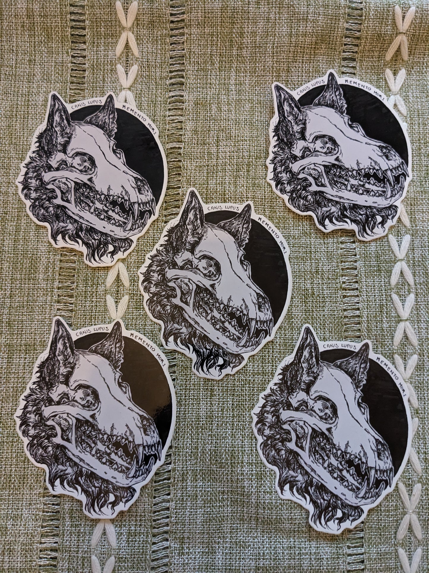 Canis Lupus Sticker-Large