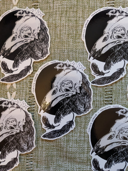 Corvus Corone Sticker-Large