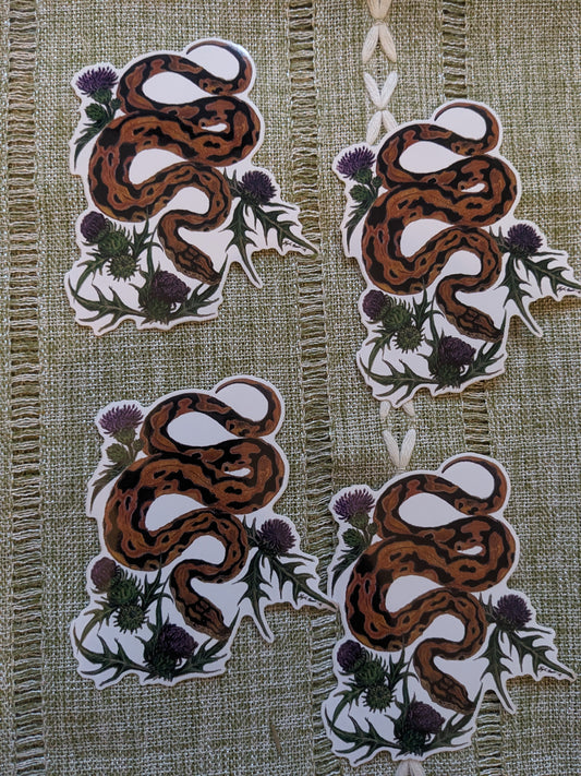 Thistles & Coils Sticker-Large