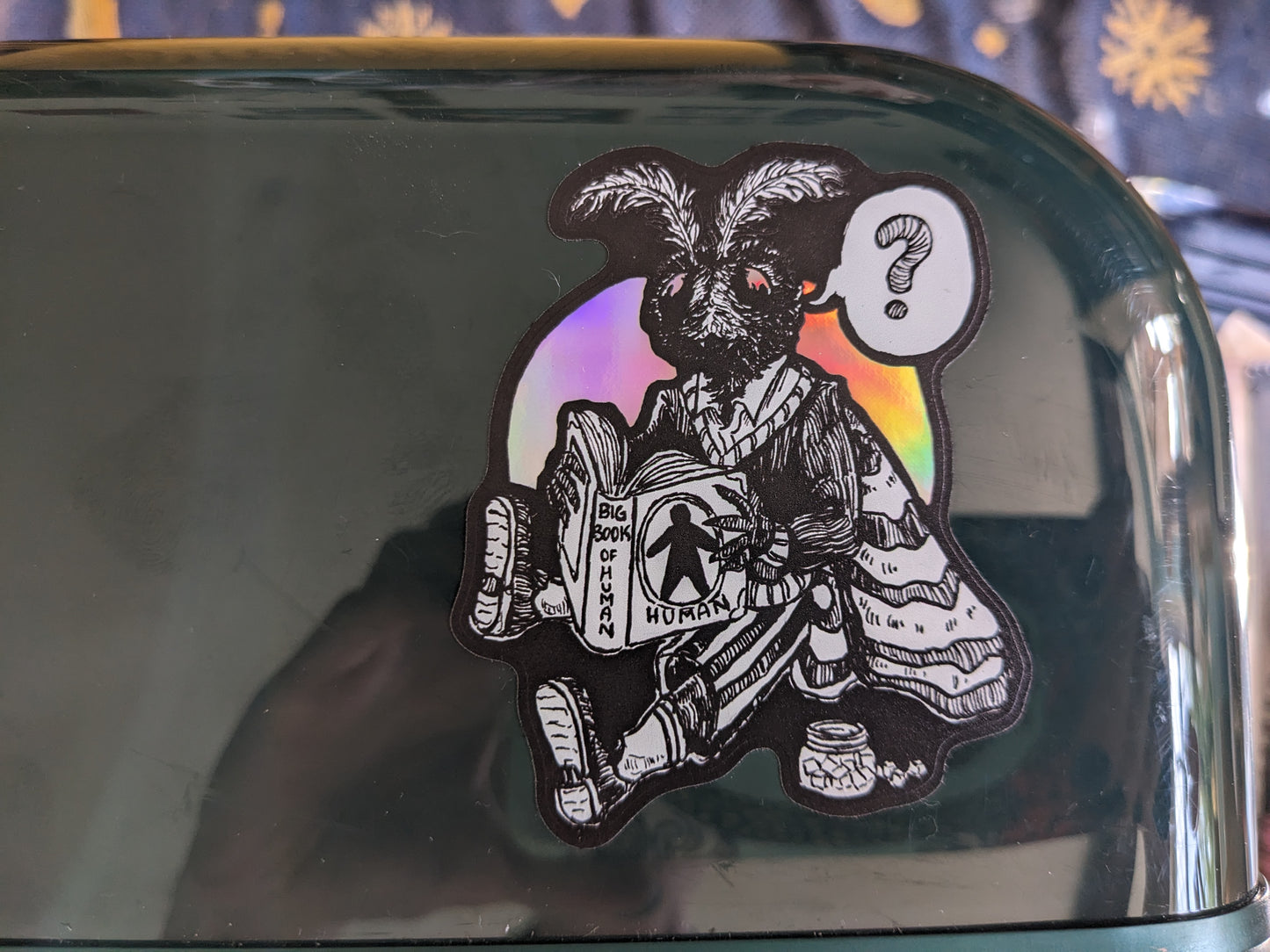 Mothson Holo Sticker