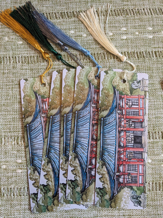 Temple Bookmark