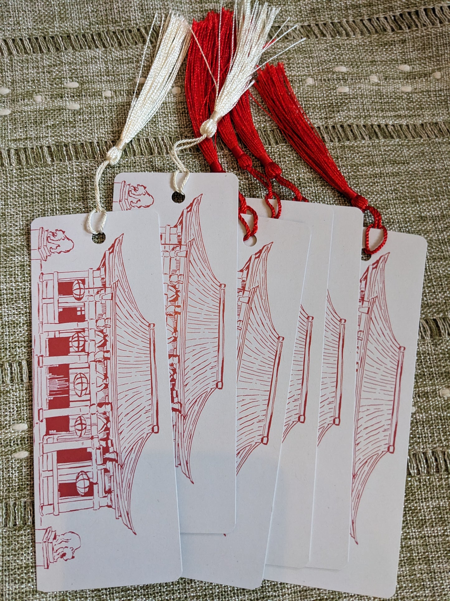 Temple Bookmark