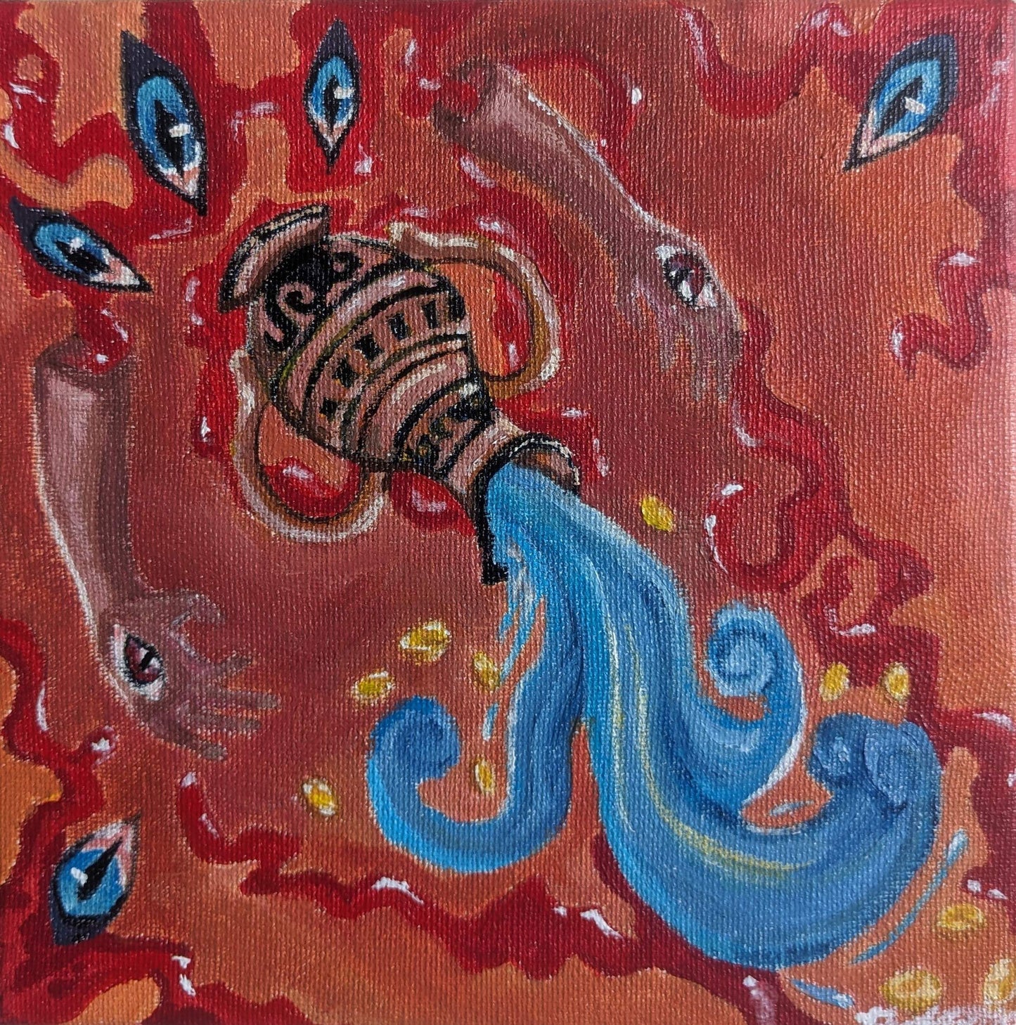 Aquarius Eyes Mini Print