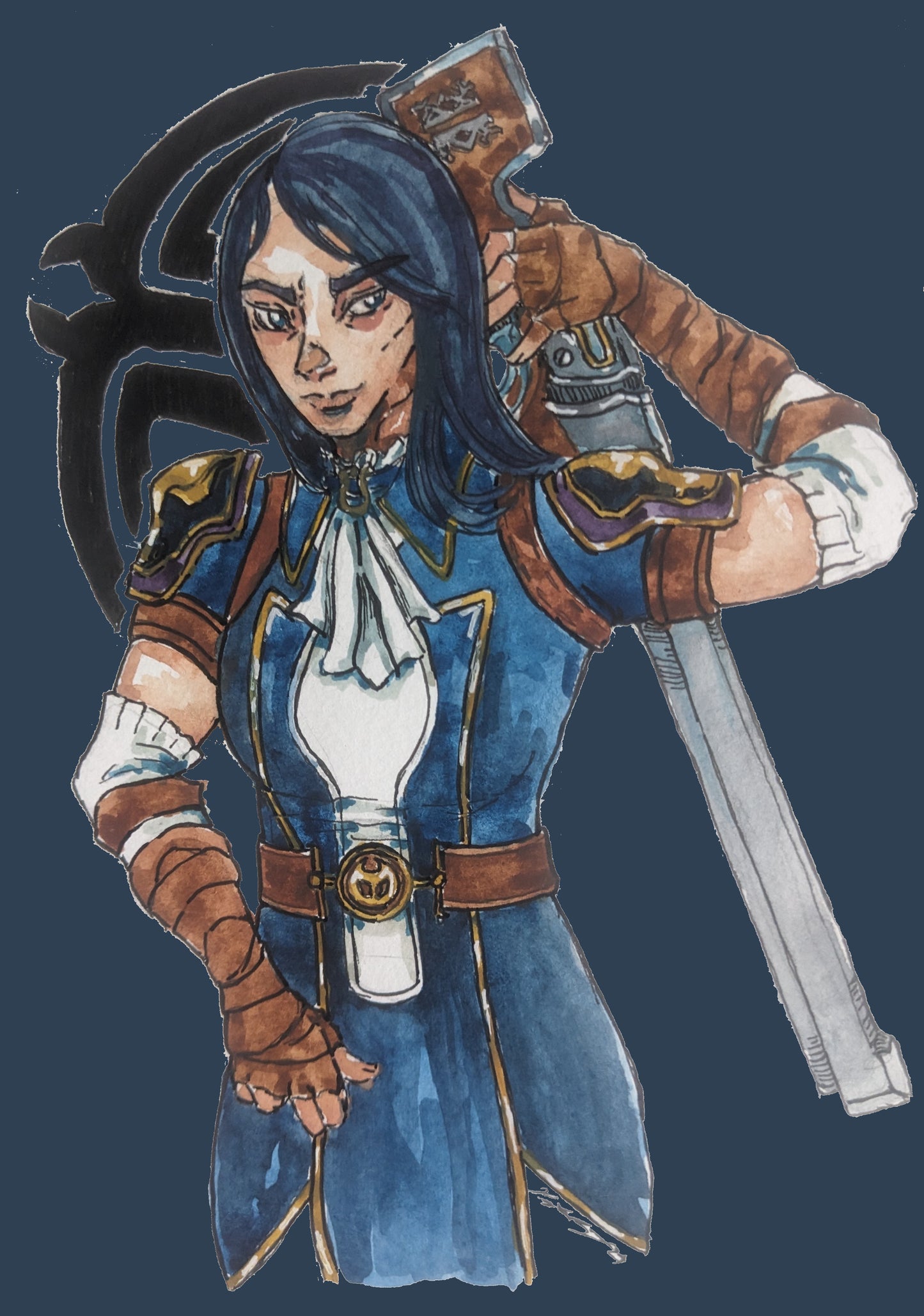 Caitlyn (Arcane) Keychain