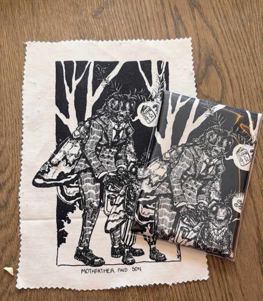 Mothfather & Son A5 Fabric Patch