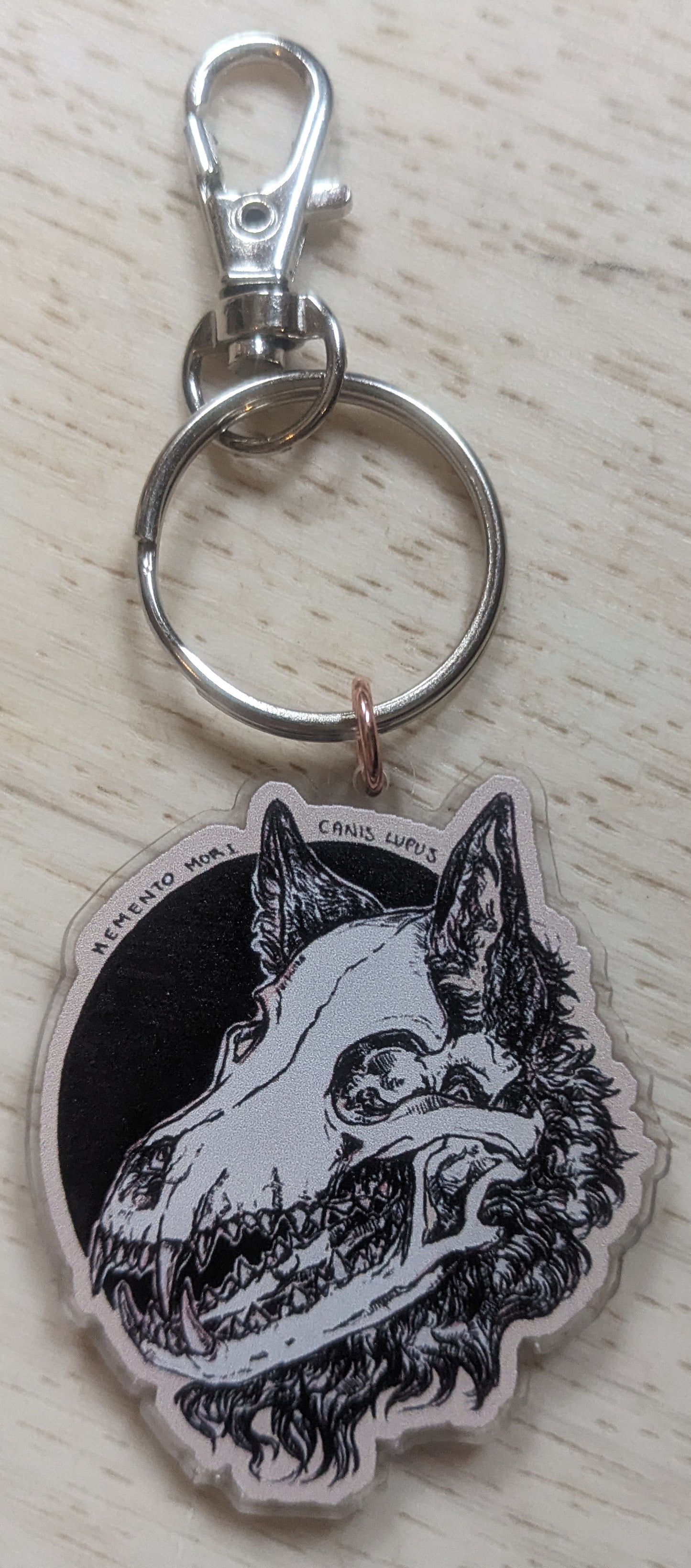 Canis Lupus Keychain
