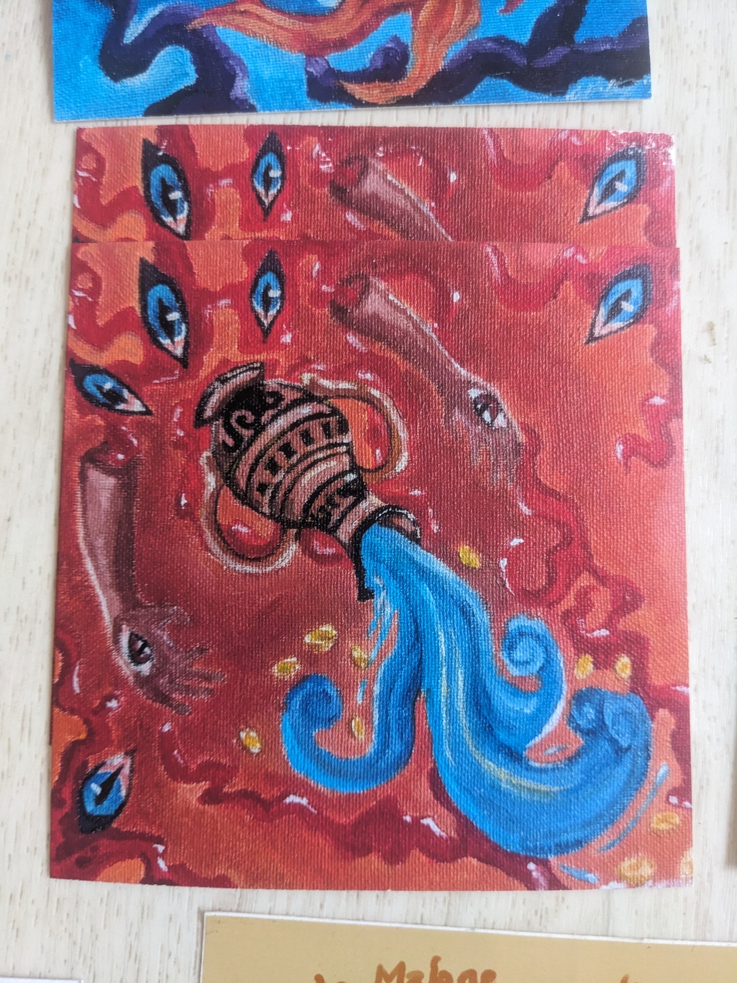 Aquarius Eyes Mini Print