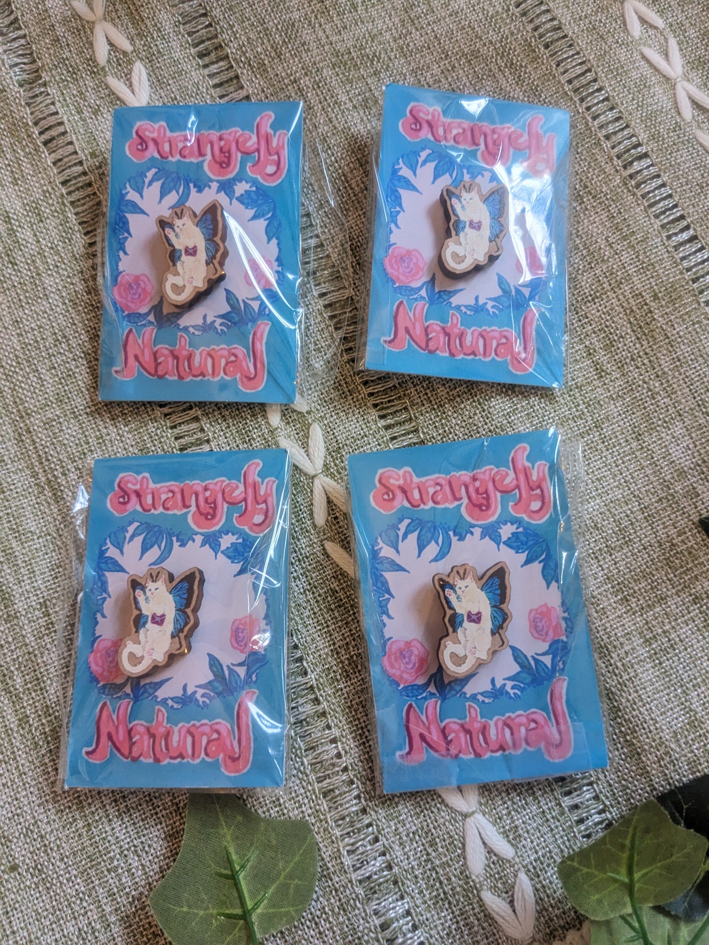 Hemlock Fairy Cat Pin