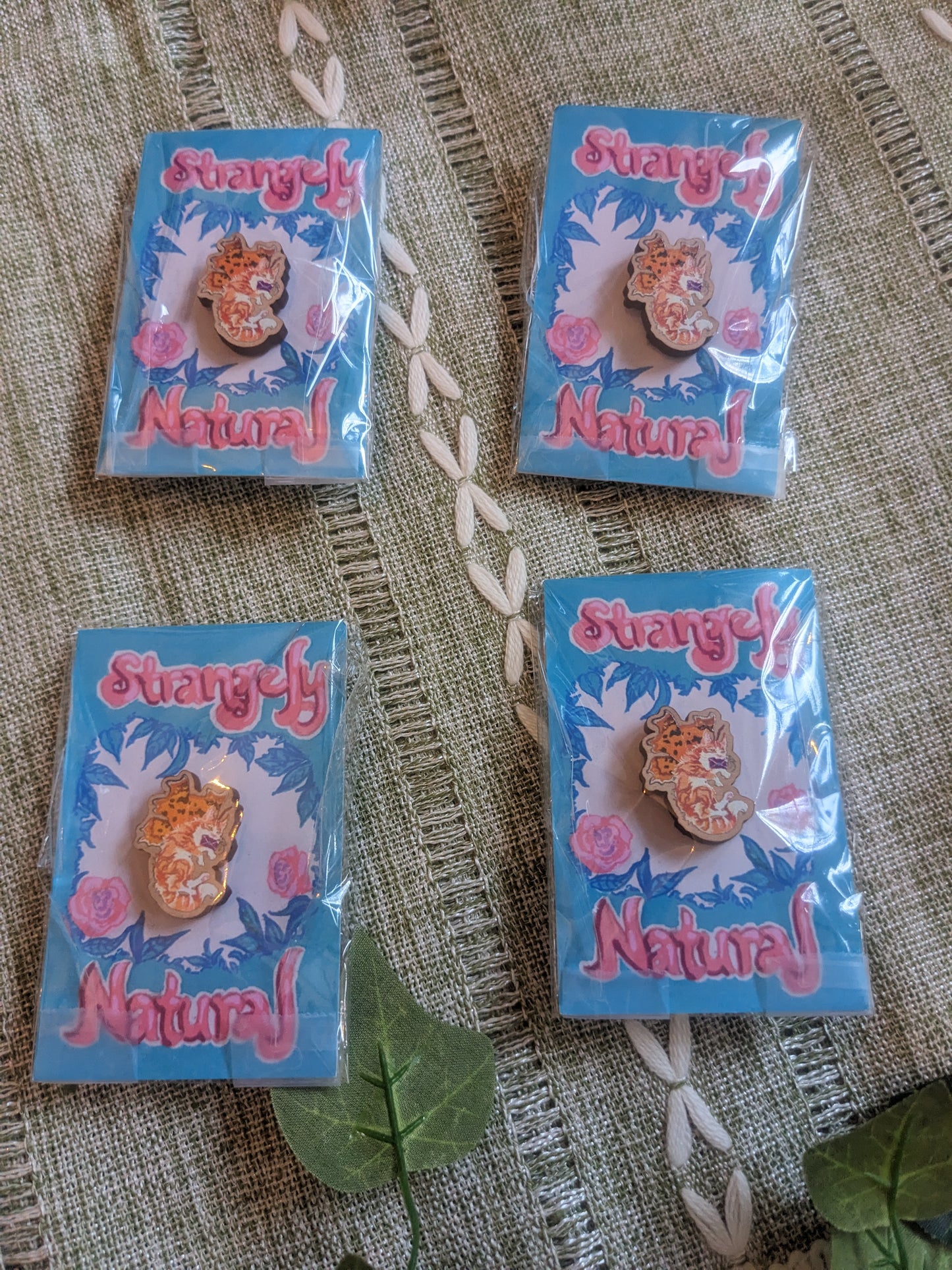 Valentine Fairy Cat Pin