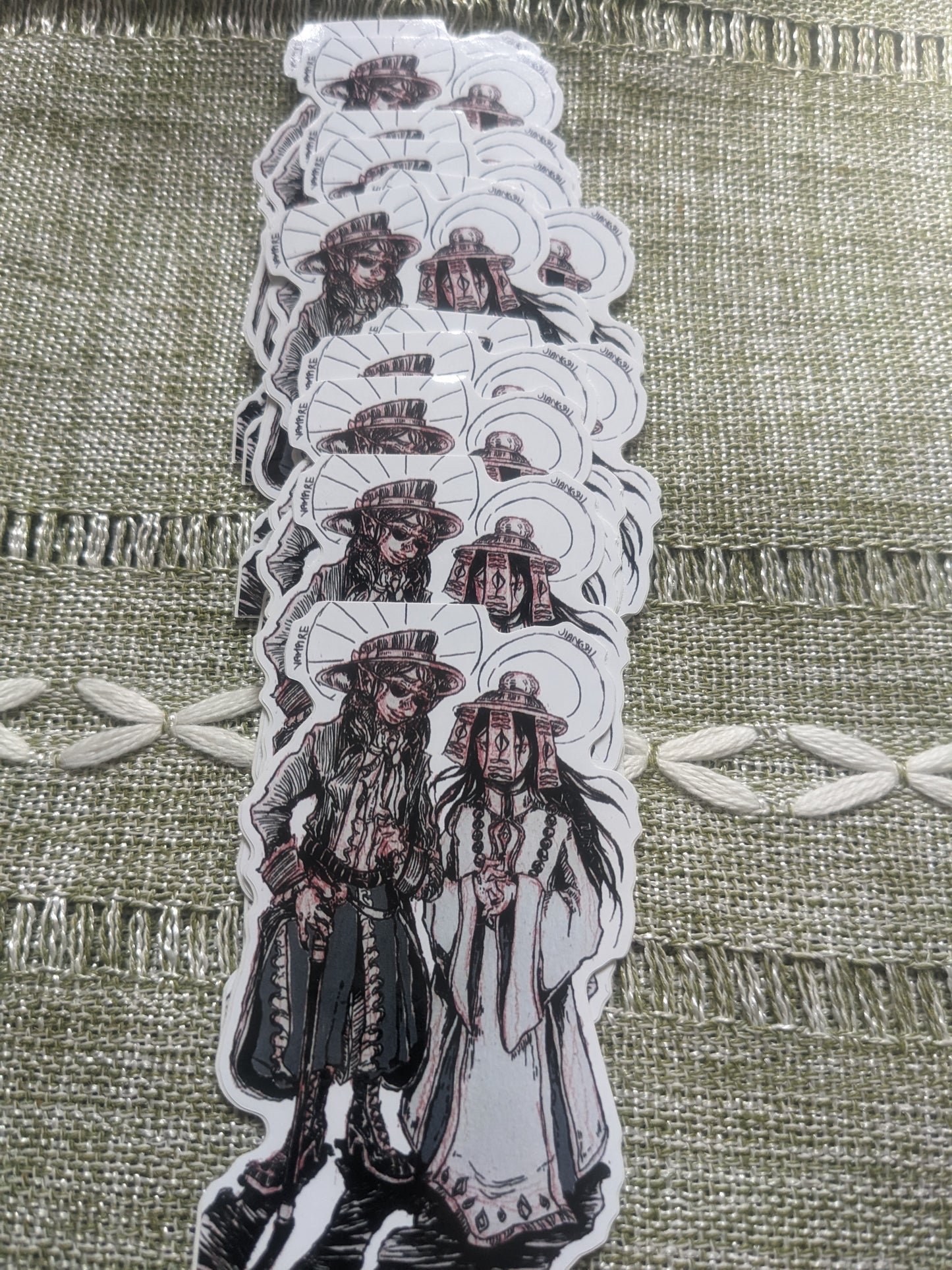 Vampire & Jiangshi Sticker