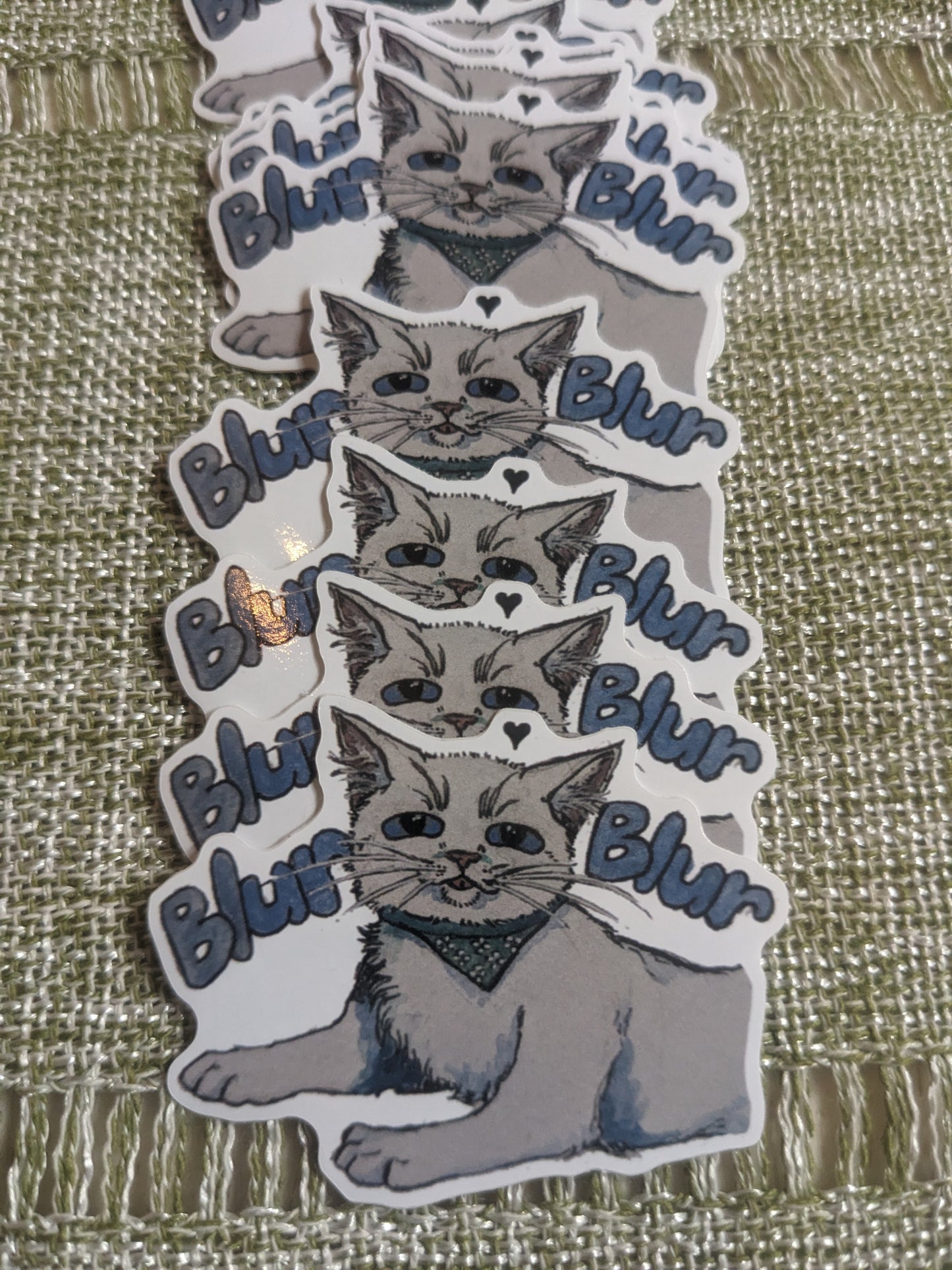Blur Blur Sticker