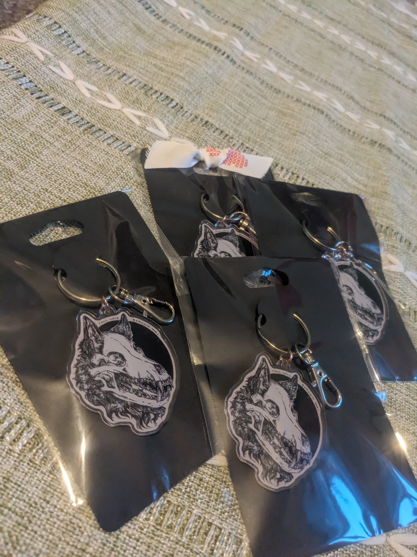 Canis Lupus Keychain