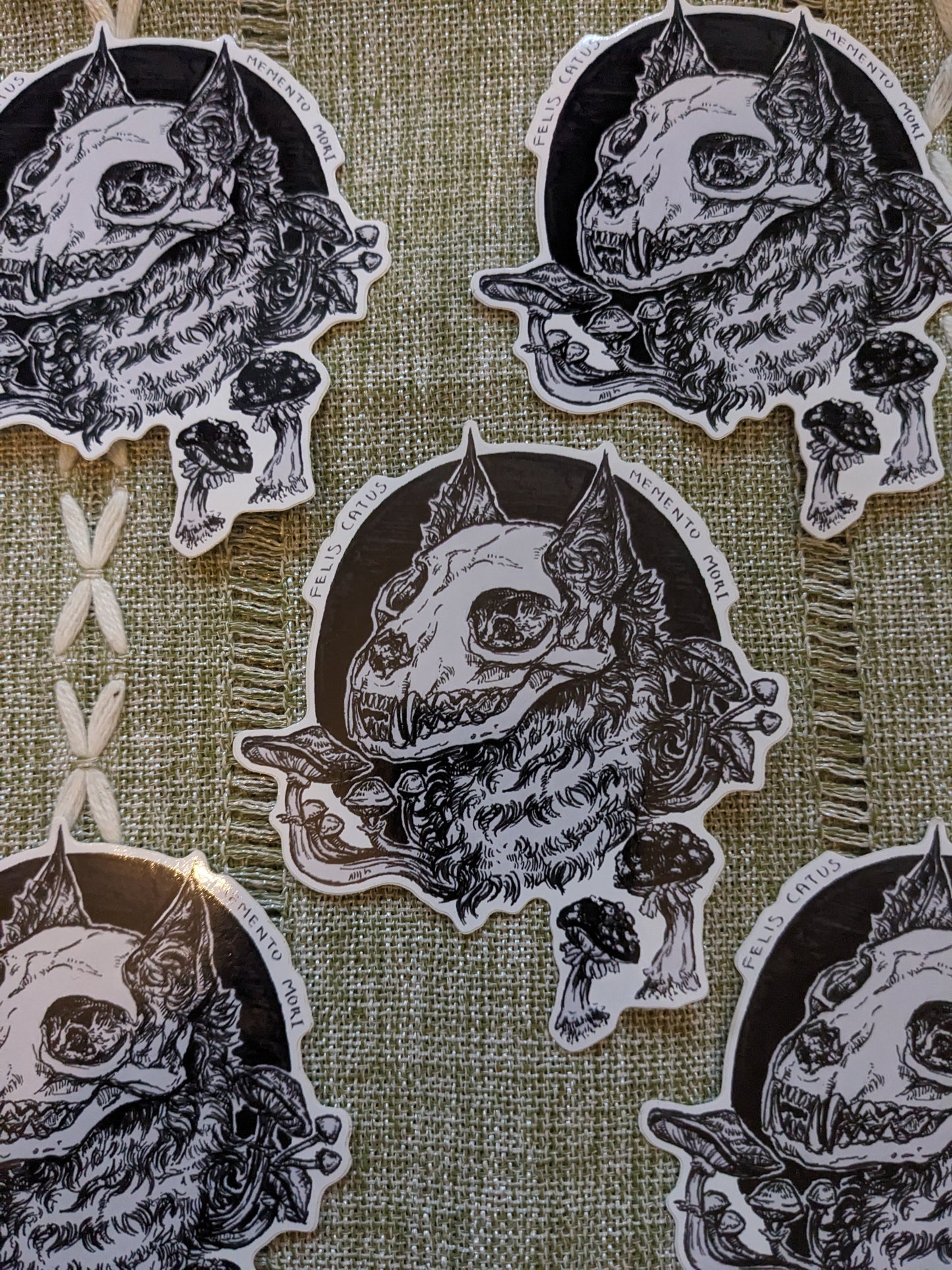 Felis Catus Sticker-Large