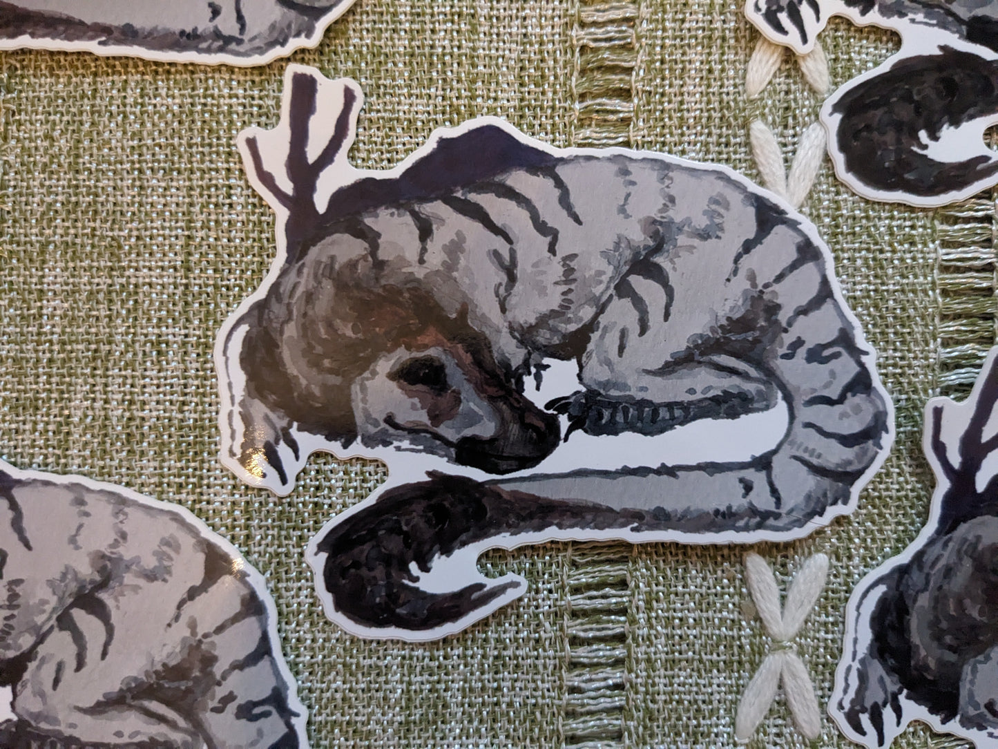 Yutyrannus Sticker-Large