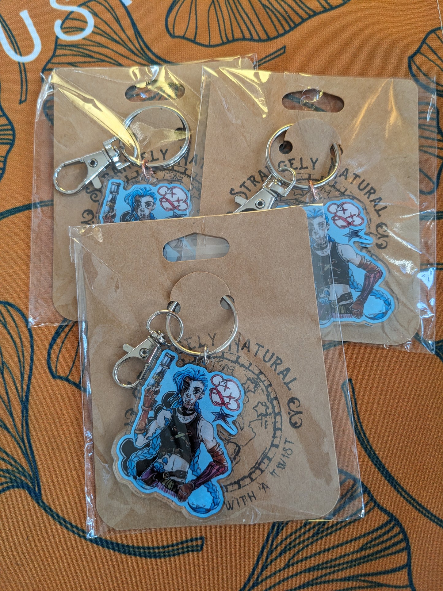 Jinx (Arcane) Keycharm