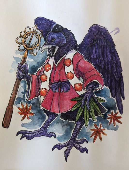 Tengu Tassel Keycharm