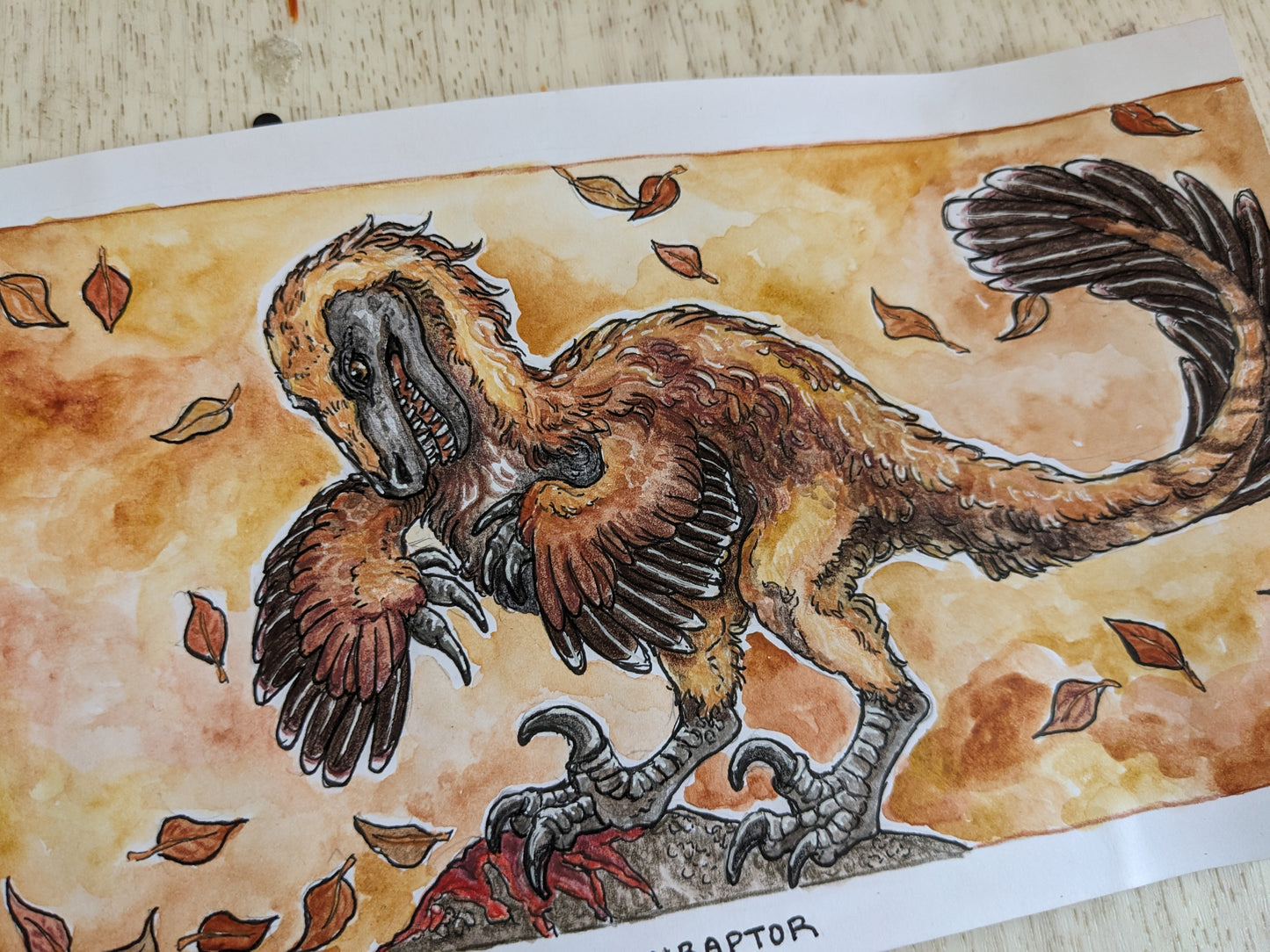 Utahraptor Print