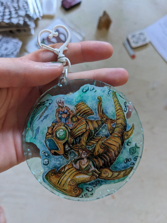 Finding Atlantis Keycharm-Large