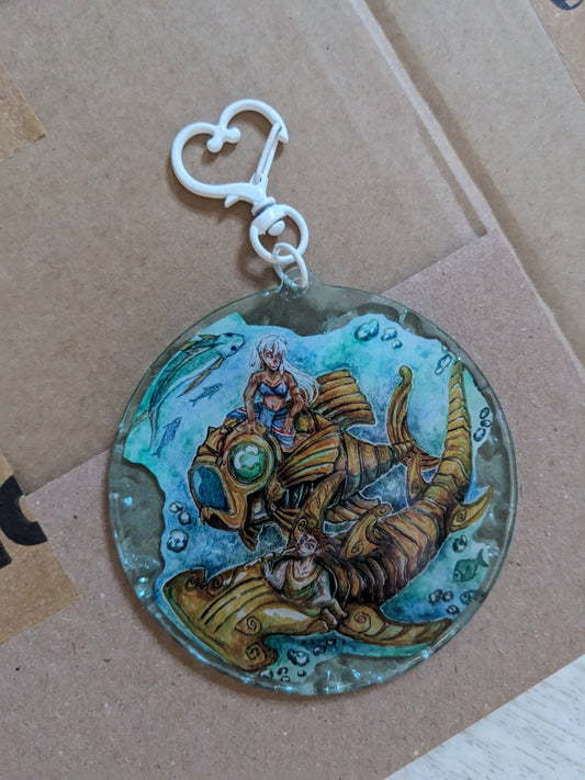 Finding Atlantis Keycharm-Large