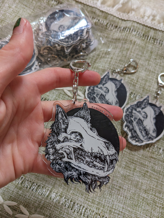 Canis Lupus Large Keycharm