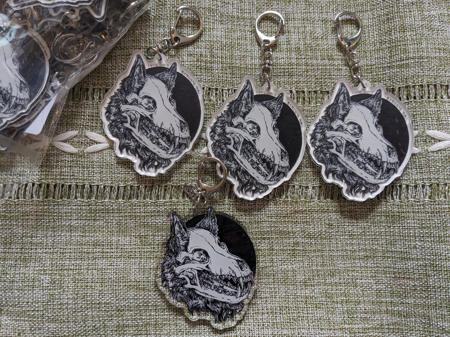 Canis Lupus Large Keycharm