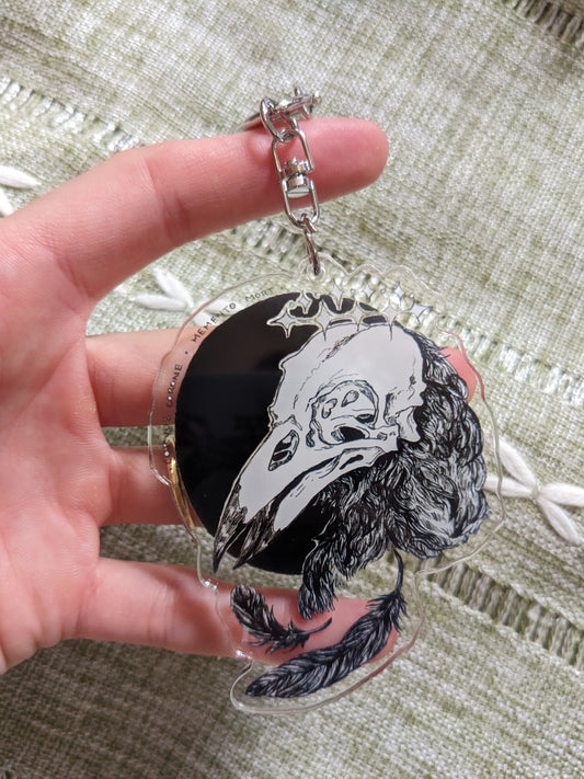 Corvus Corone Large Keycharm