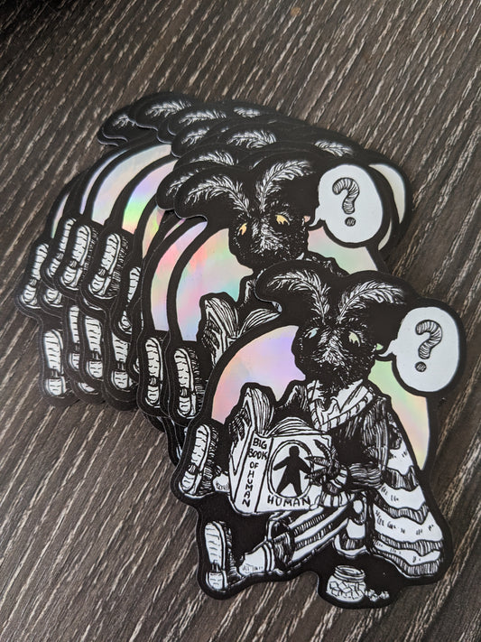 Mothson Holo Sticker