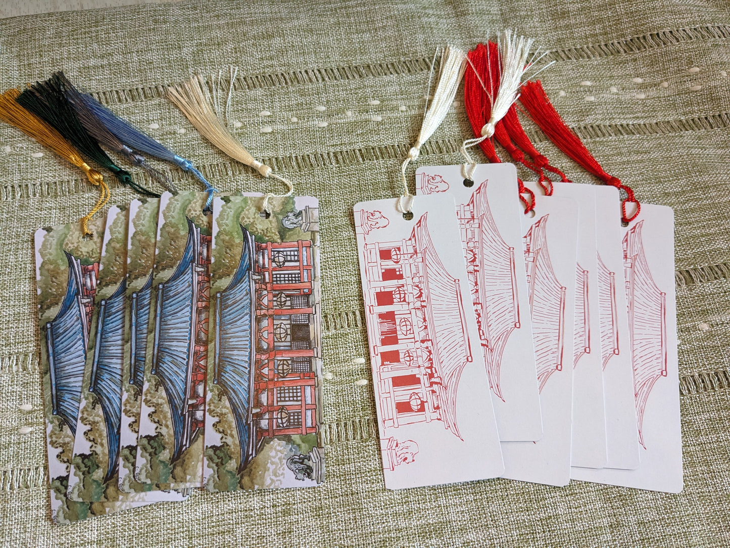 Temple Bookmark