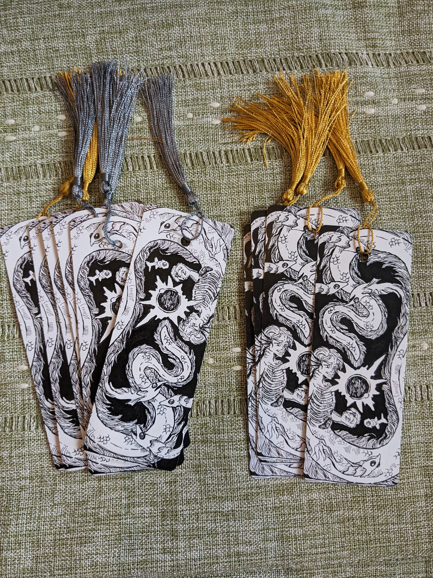 Abyssal Eel Merfolk Bookmark