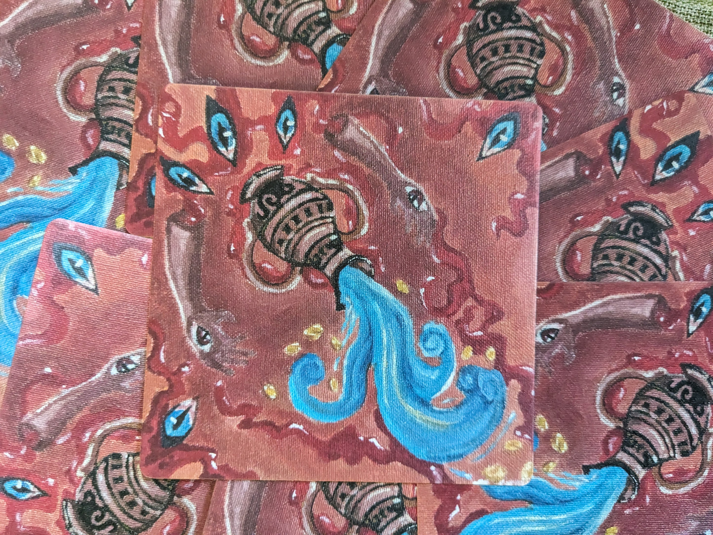 Aquarius Eyes Mini Print