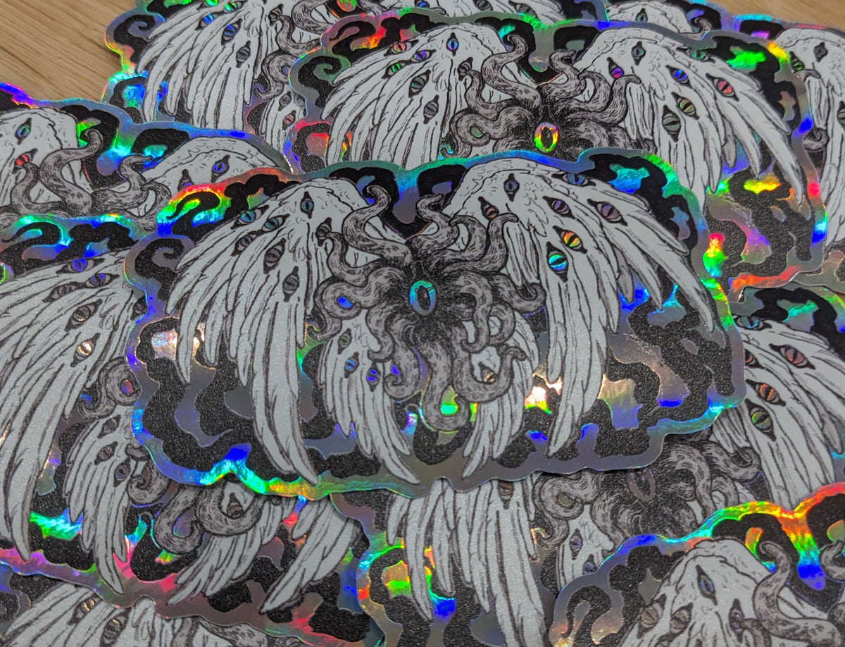Be Not Afraid Holographic Sticker