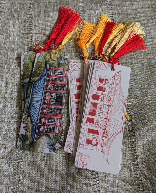 Temple Bookmark