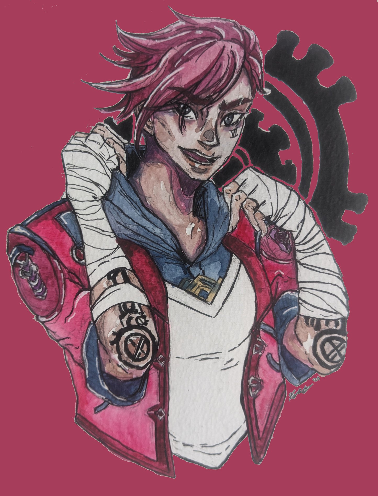 Vi (Arcane) Keychain