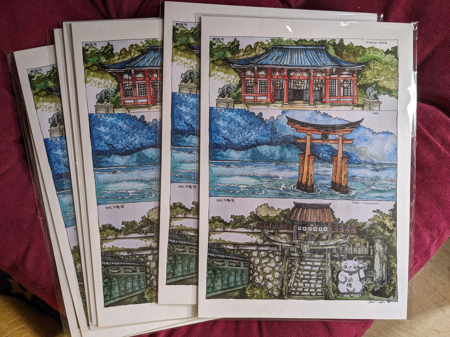 Temples & Shrines Print (Series 1)