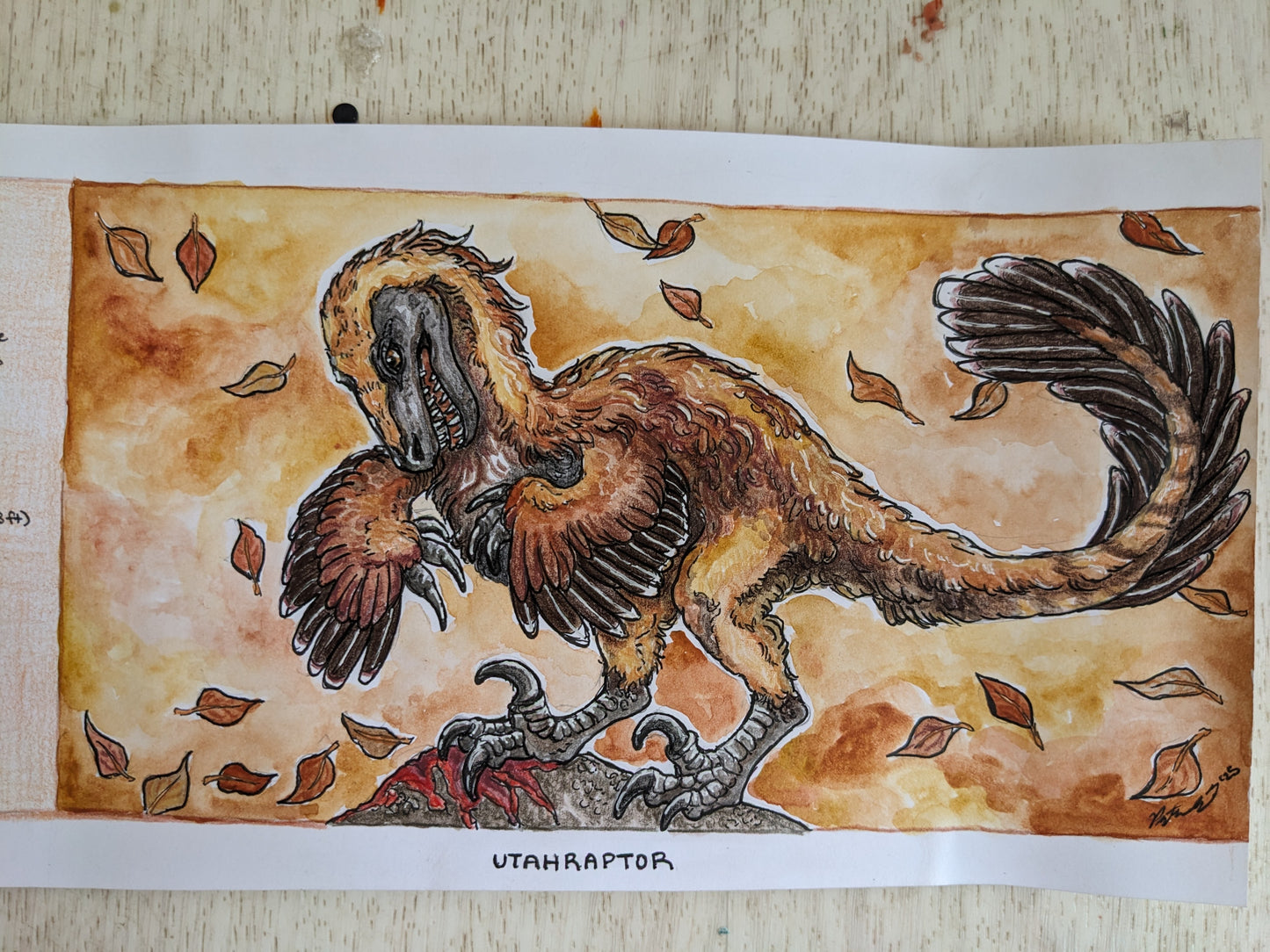 Utahraptor Print