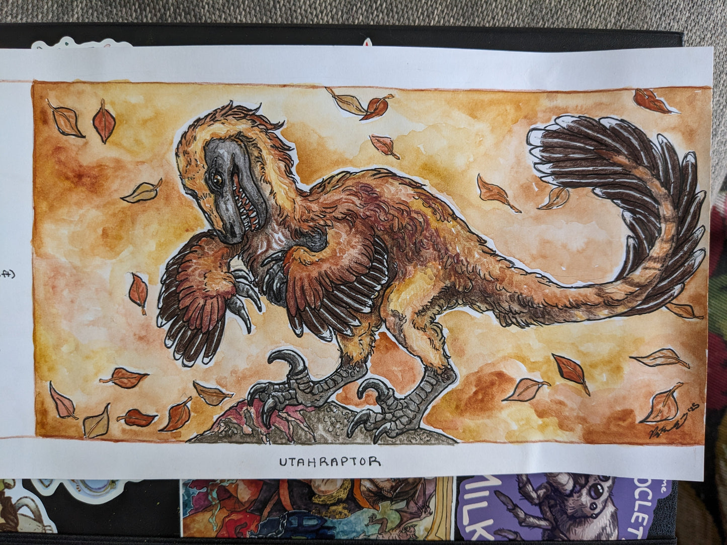 Utahraptor Print